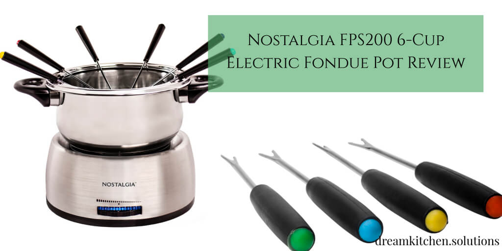 nostalgia electric fondue pot